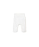 Legging large élastique blanc - Vanille Coton