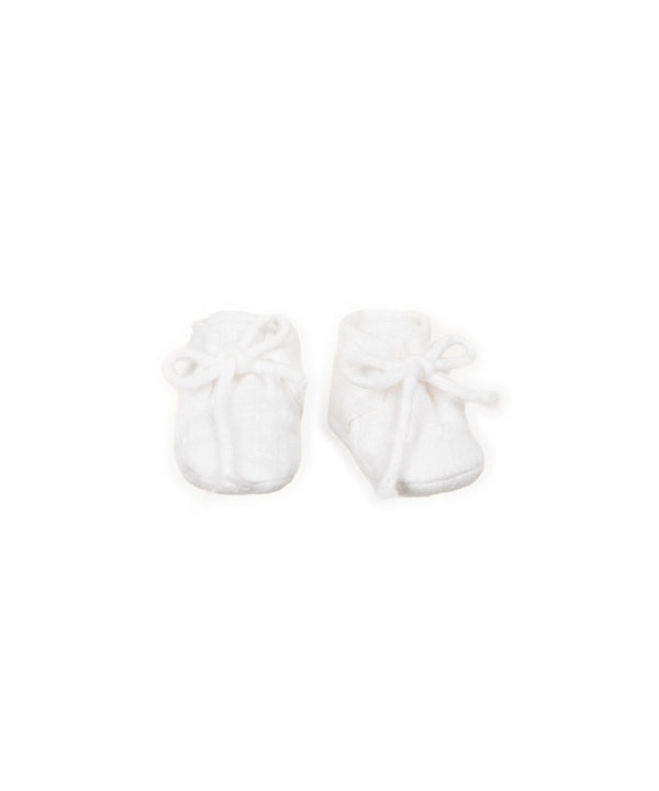 Chaussons bébé d'été - Vanille Coton