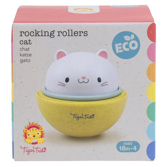Rocking rollers Chat - Vanille Coton