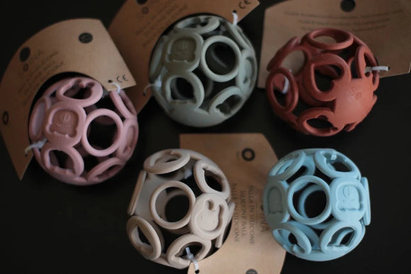 Balle de motricité  bleu - Vanille Coton