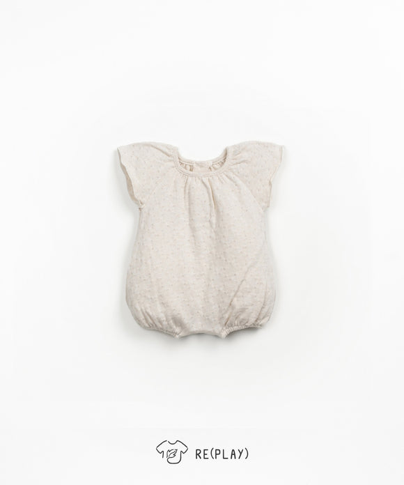 Barboteuse Mia - Vanille Coton