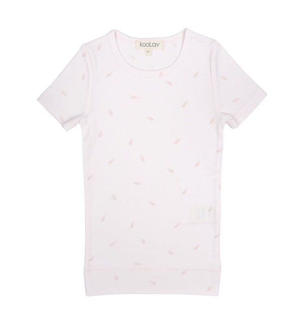 Pyjama court épis 2 pièces - Vanille Coton