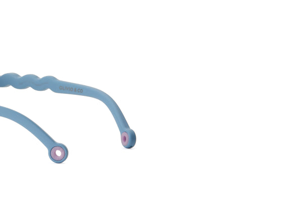 Lunettes de soleil bébé Blue - Vanille Coton