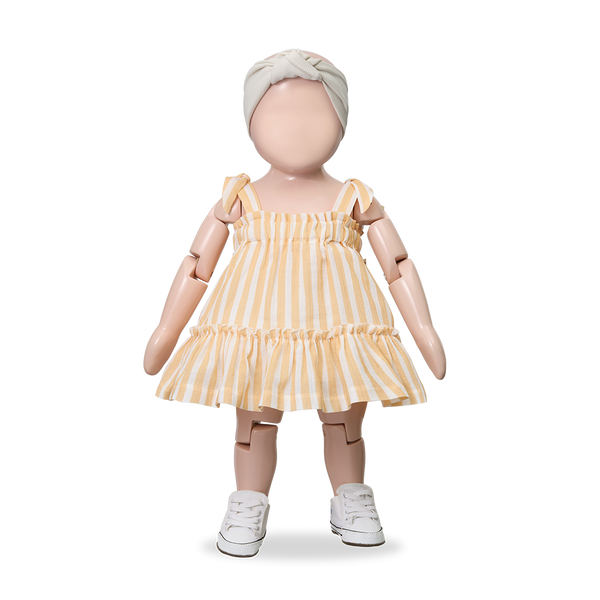 Robe légère «  Araia » - Vanille Coton