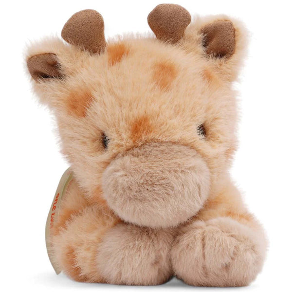 Peluche lestée girafe - Vanille Coton
