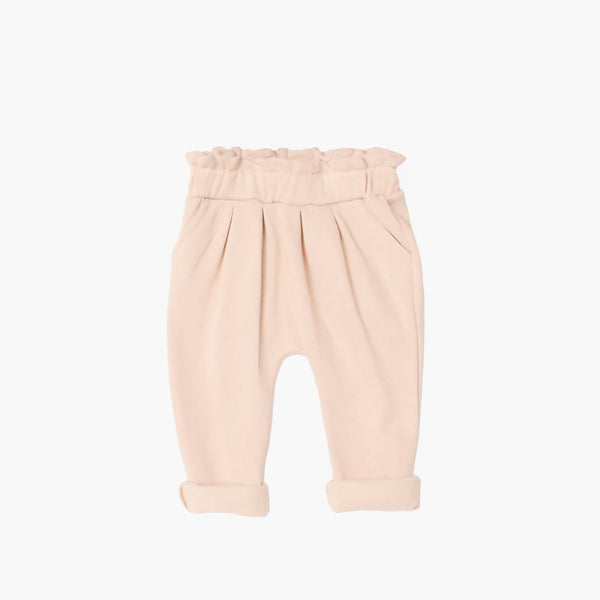 Pantalon en molleton POPI - Vanille Coton