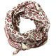 Foulard adulte Léo cerise - Vanille Coton