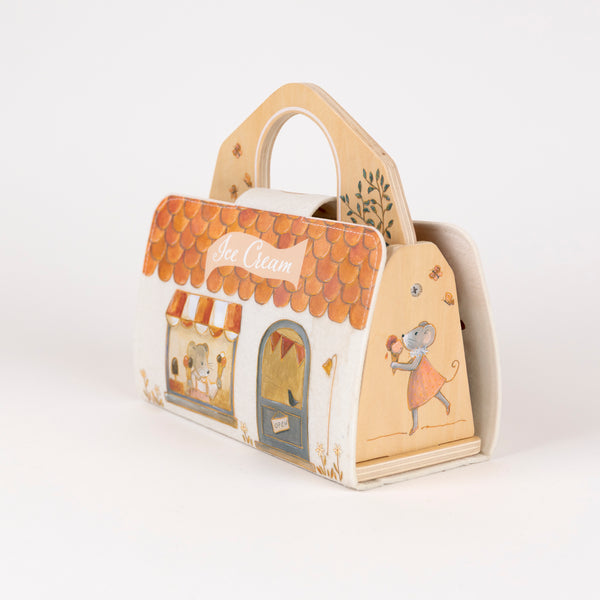 Mini valise Magasin de glaces - Vanille Coton