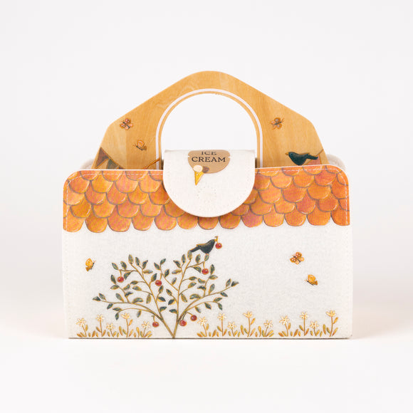 Mini valise Magasin de glaces - Vanille Coton