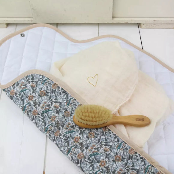 Matelas à langer de voyage Bérénice - Vanille Coton