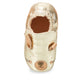 Chaussons Blublu Lapinou or - Vanille Coton