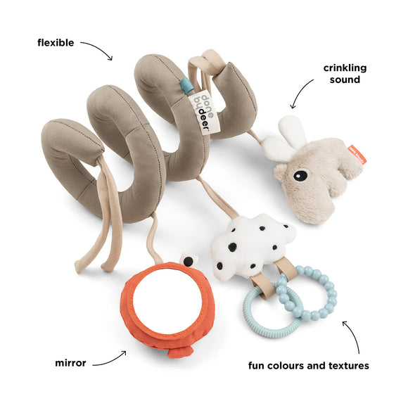 Spirale de jeu d’éveil - Vanille Coton