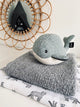 Peluche bruits blancs baleine Moby - Vanille Coton