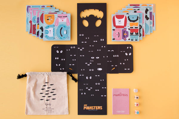 Jeu d’observation « My Monsters » - Vanille Coton