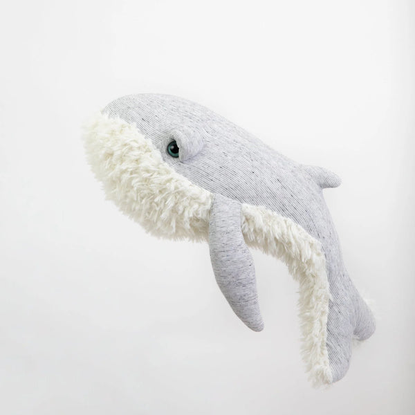 Peluche Grand-mère baleine PM - Vanille Coton