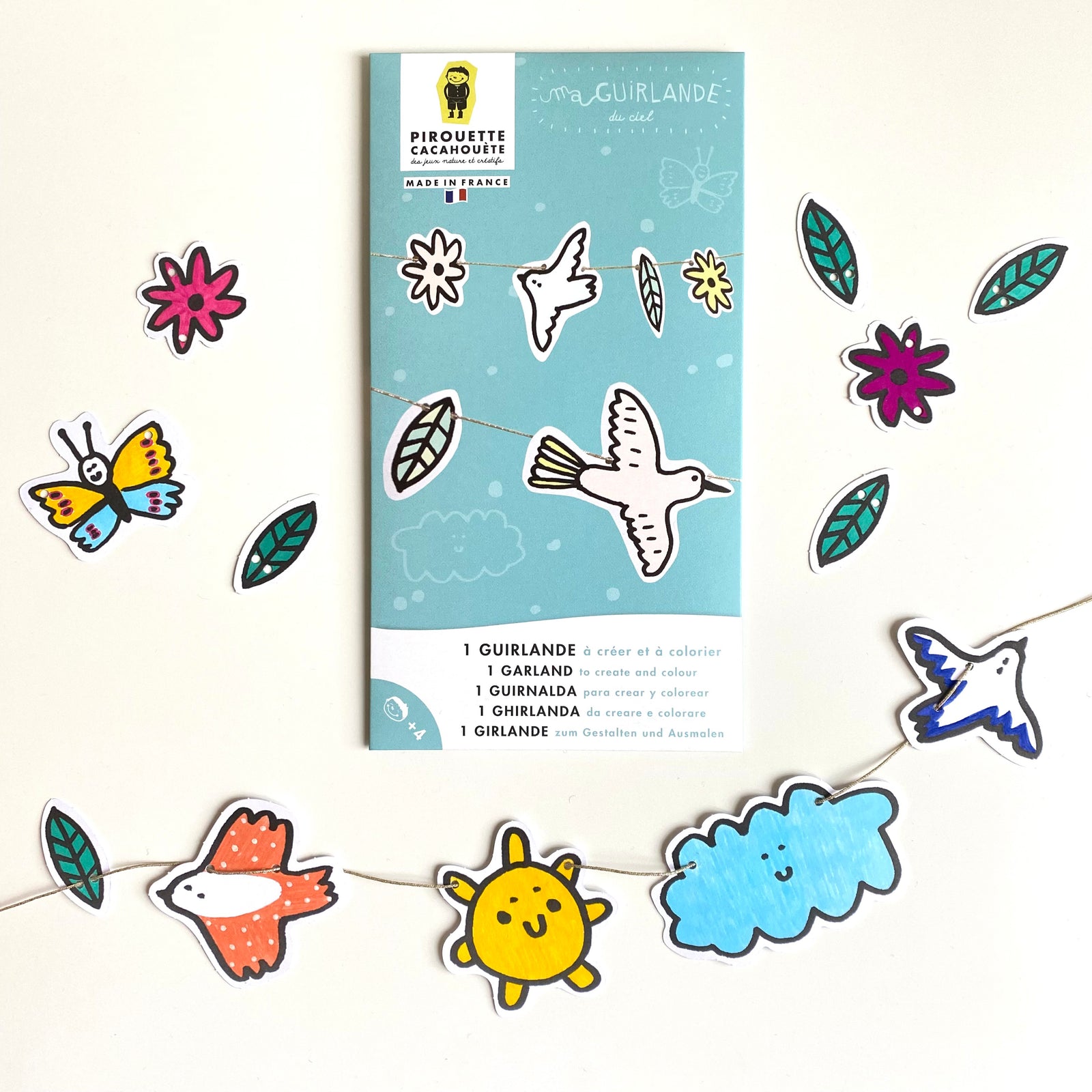 Guirlande en papier « Ma  guirlande du ciel » - Vanille Coton