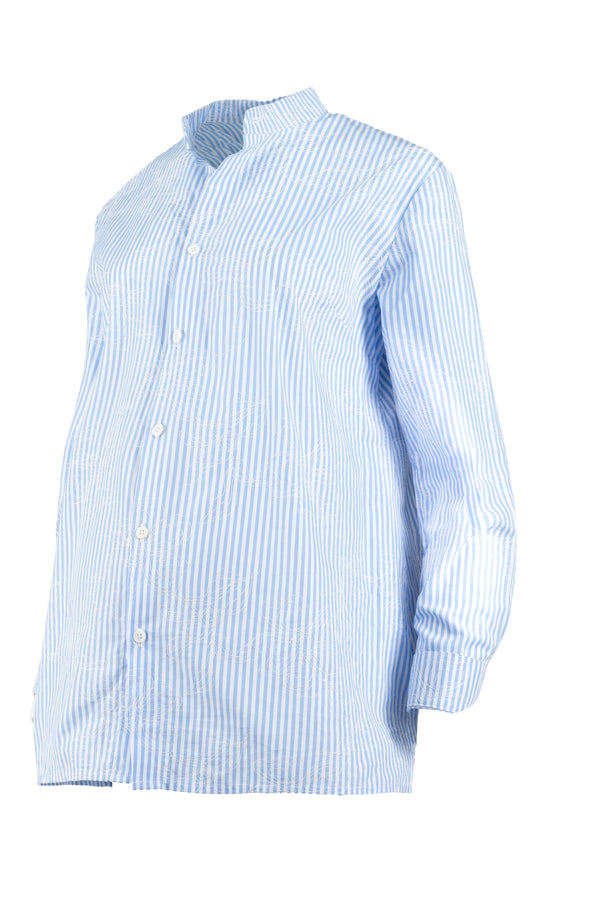 Chemise de maternité Camille - Vanille Coton