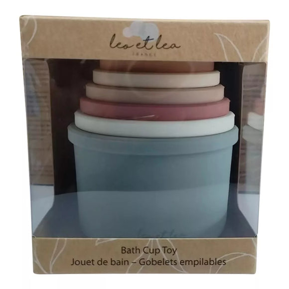 Tour à empiler en silicone - Vanille Coton