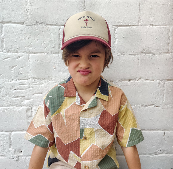 Casquette Sweet future - Vanille Coton