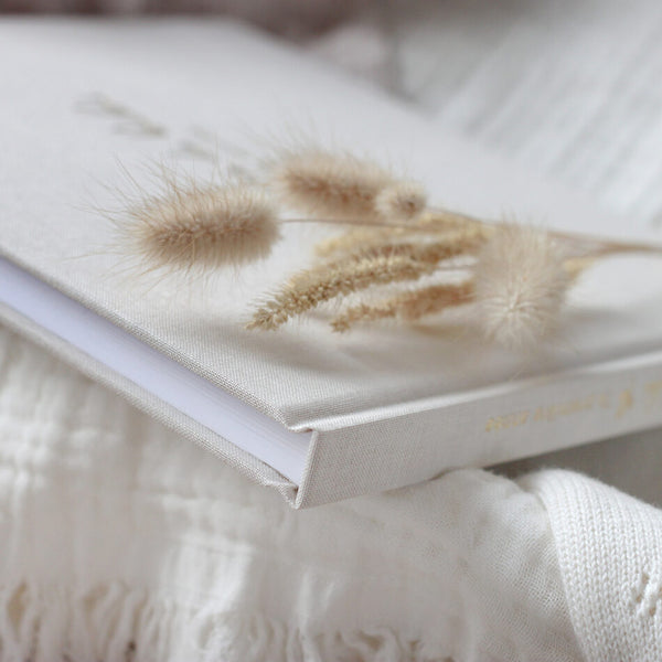 Livre souvenirs de bébé 1ère année - Vanille Coton