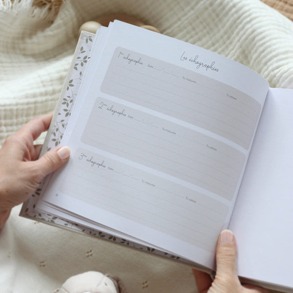 Livre souvenirs de bébé 1ère année - Vanille Coton