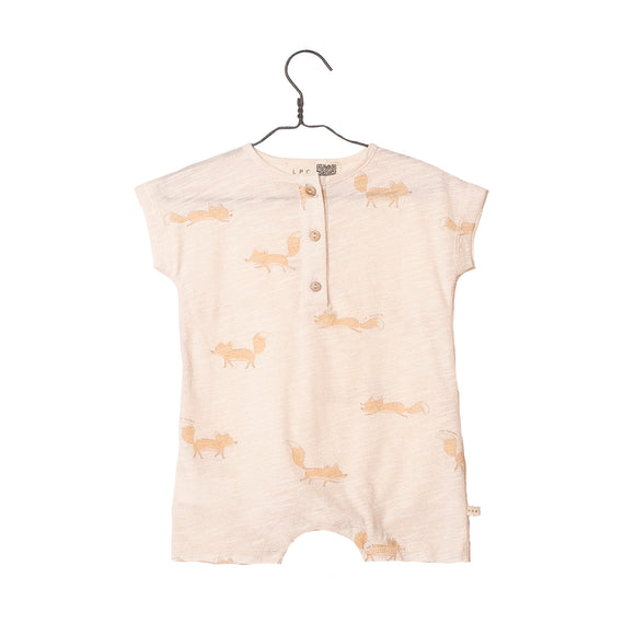 Combinaison courte LUDO - Vanille Coton