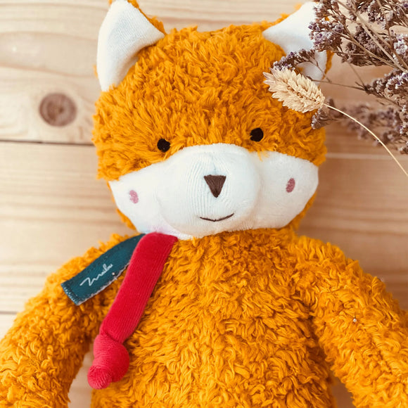 Peluche Renard bio - Vanille Coton