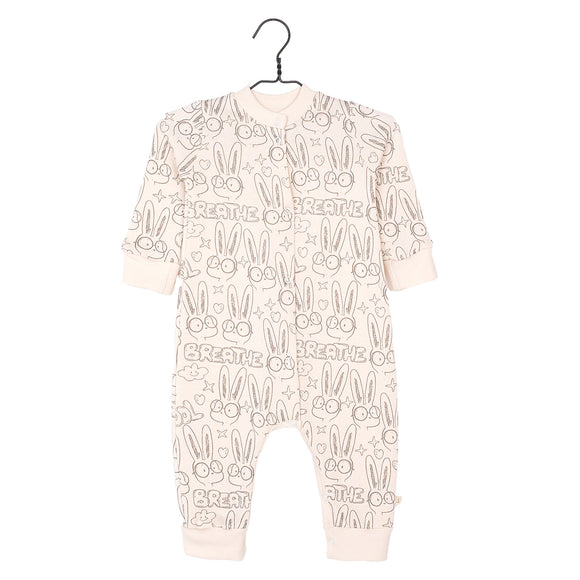 Combinaison en molleton MARIUS - Vanille Coton