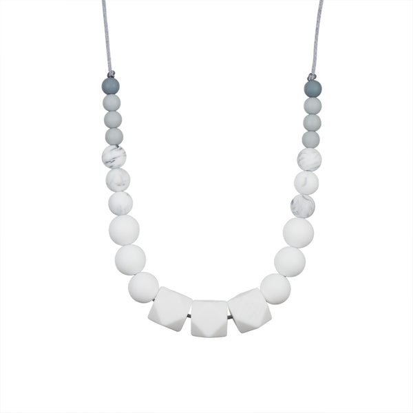 Collier d'allaitement, portage et dentition MILK - Vanille Coton