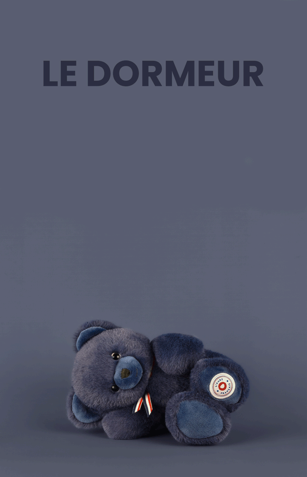 L'Ours Français bleu rêves - Vanille Coton