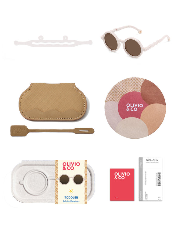 Lunettes de soleil enfant Vanille - Vanille Coton
