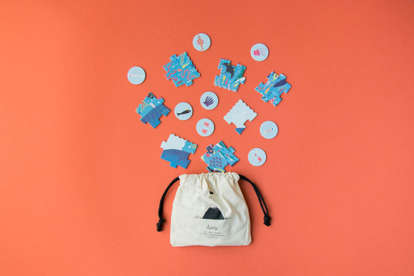 Puzzle « Mon petit océan » - Vanille Coton