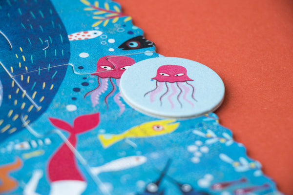 Puzzle « Mon petit océan » - Vanille Coton