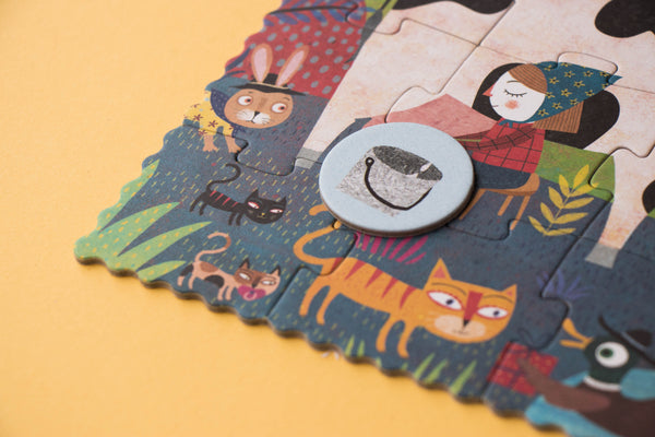 Puzzle  « Ma petite ferme » - Vanille Coton