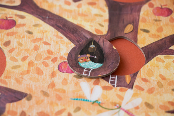 Puzzle « Mon petit pommier » - Vanille Coton