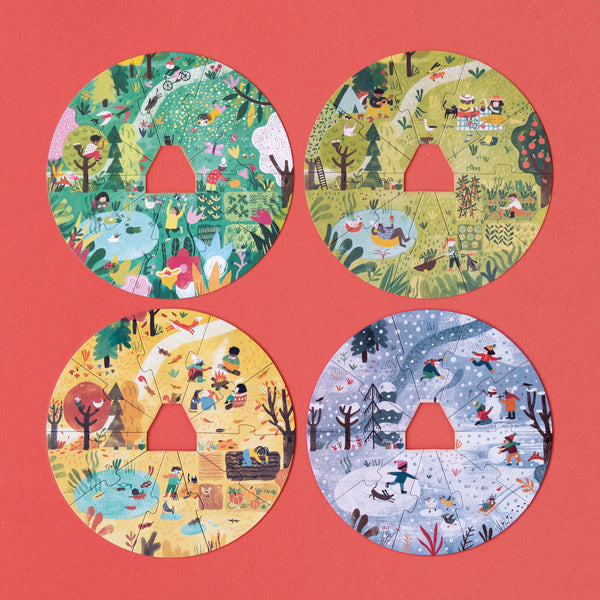 Puzzle « La maison de nature » - Vanille Coton