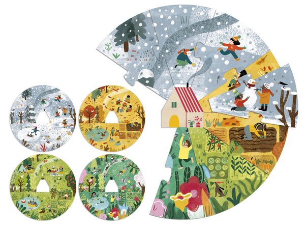 Puzzle « La maison de nature » - Vanille Coton