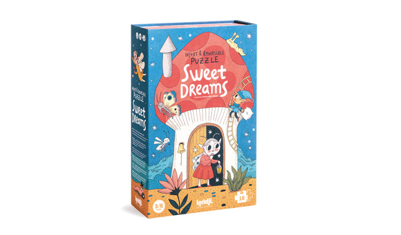 Puzzle reversible « Sweet dreams » - Vanille Coton