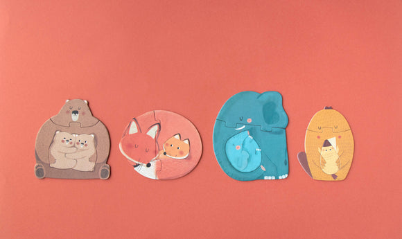 Puzzle "Mama" - Vanille Coton