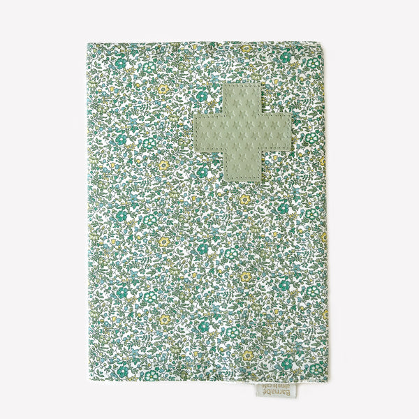 Protège carnet de santé Andréa - Vanille Coton