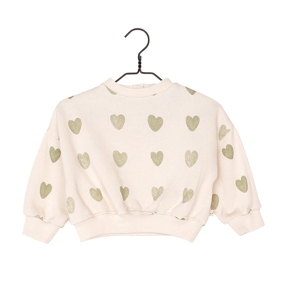 Sweat en molleton SOAN - Vanille Coton