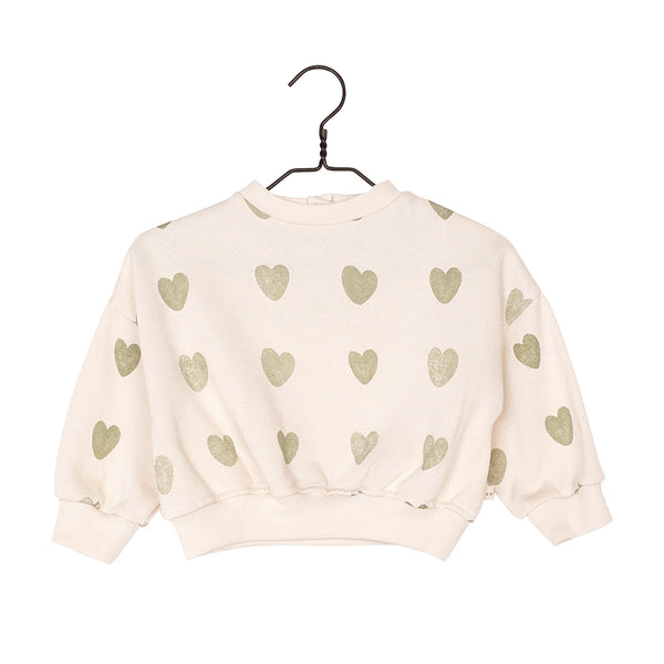 Sweat en molleton SOAN - Vanille Coton