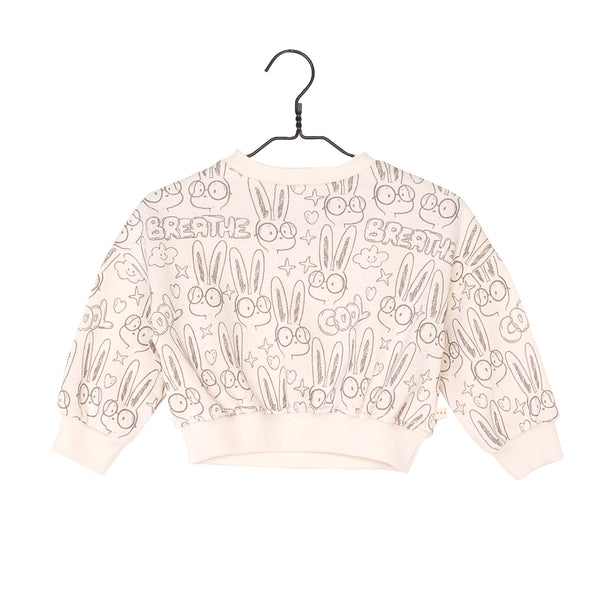 Sweat en molleton SOAN - Vanille Coton