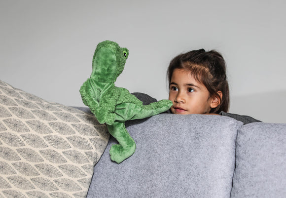 Marionnette à main - Vanille Coton