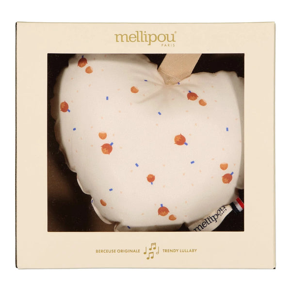 MINI Boite à musique Coeur NOISETTE - Vanille Coton