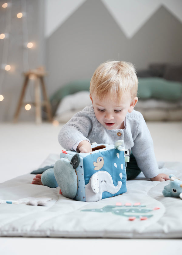 Cube d’éveil Elphee - Vanille Coton