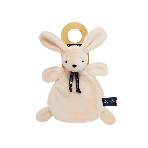 Doudou plat lapin dorlotin - Vanille Coton