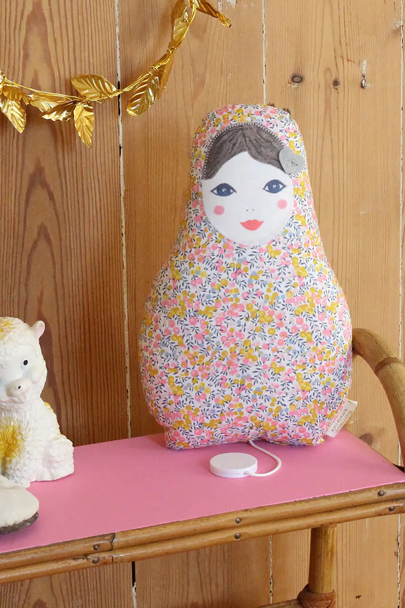 Poupée musicale liberty Augustine - Vanille Coton