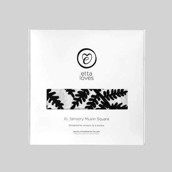 Lange XL contrasté Fougère - Vanille Coton