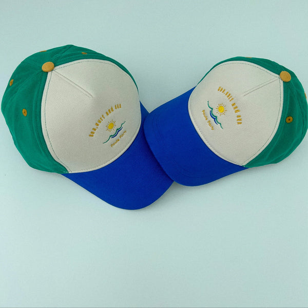 Casquette Sea Surf & sun - Vanille Coton